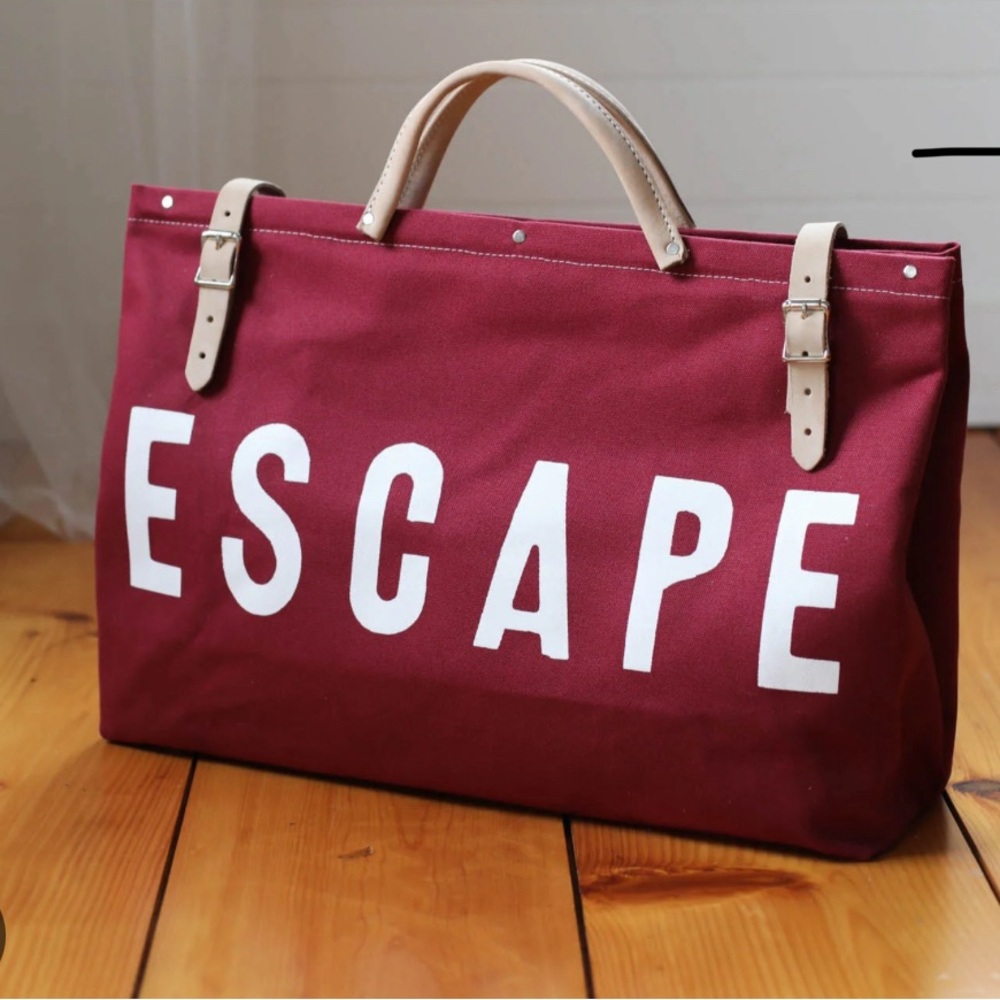 Maroon Travel Tote